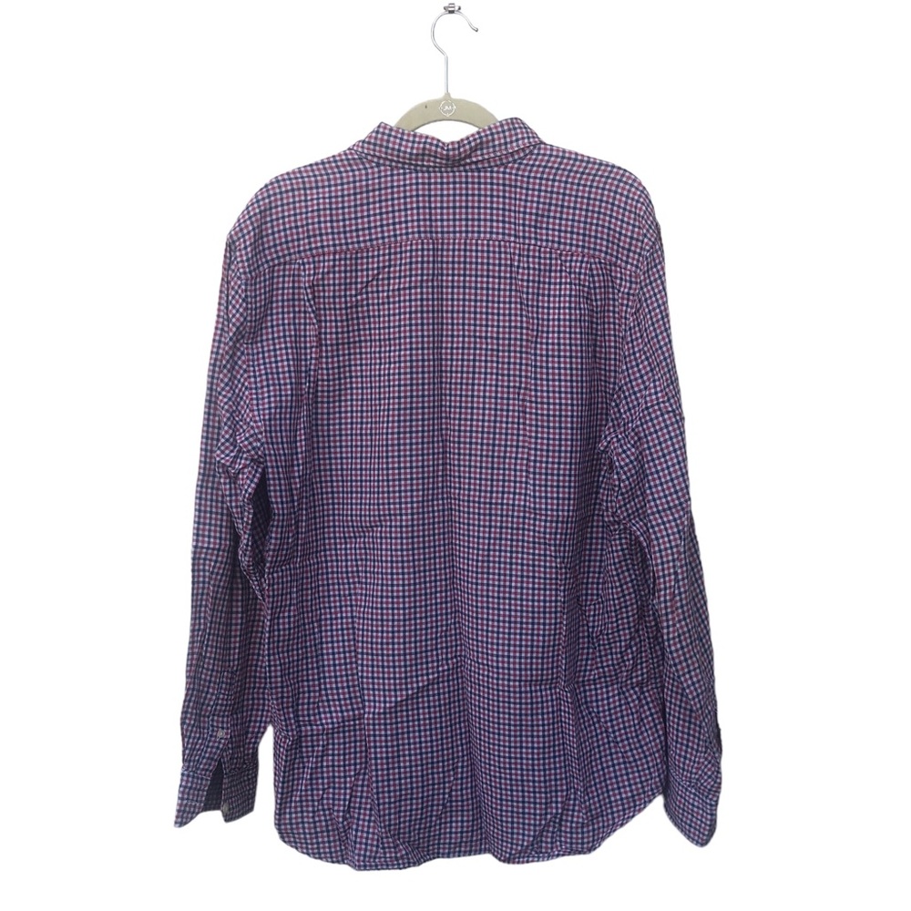 Gap Red and Blue Plaid Oxford Size XL - Picture 9 of 14